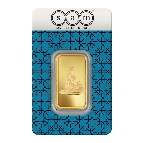 Gold Rectangle Bar | 1 Oz