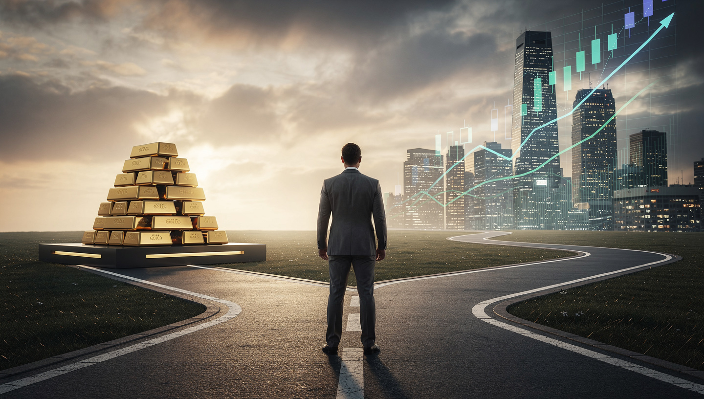 Gold vs Stocks During Economic Downturns: What Investors Should Know