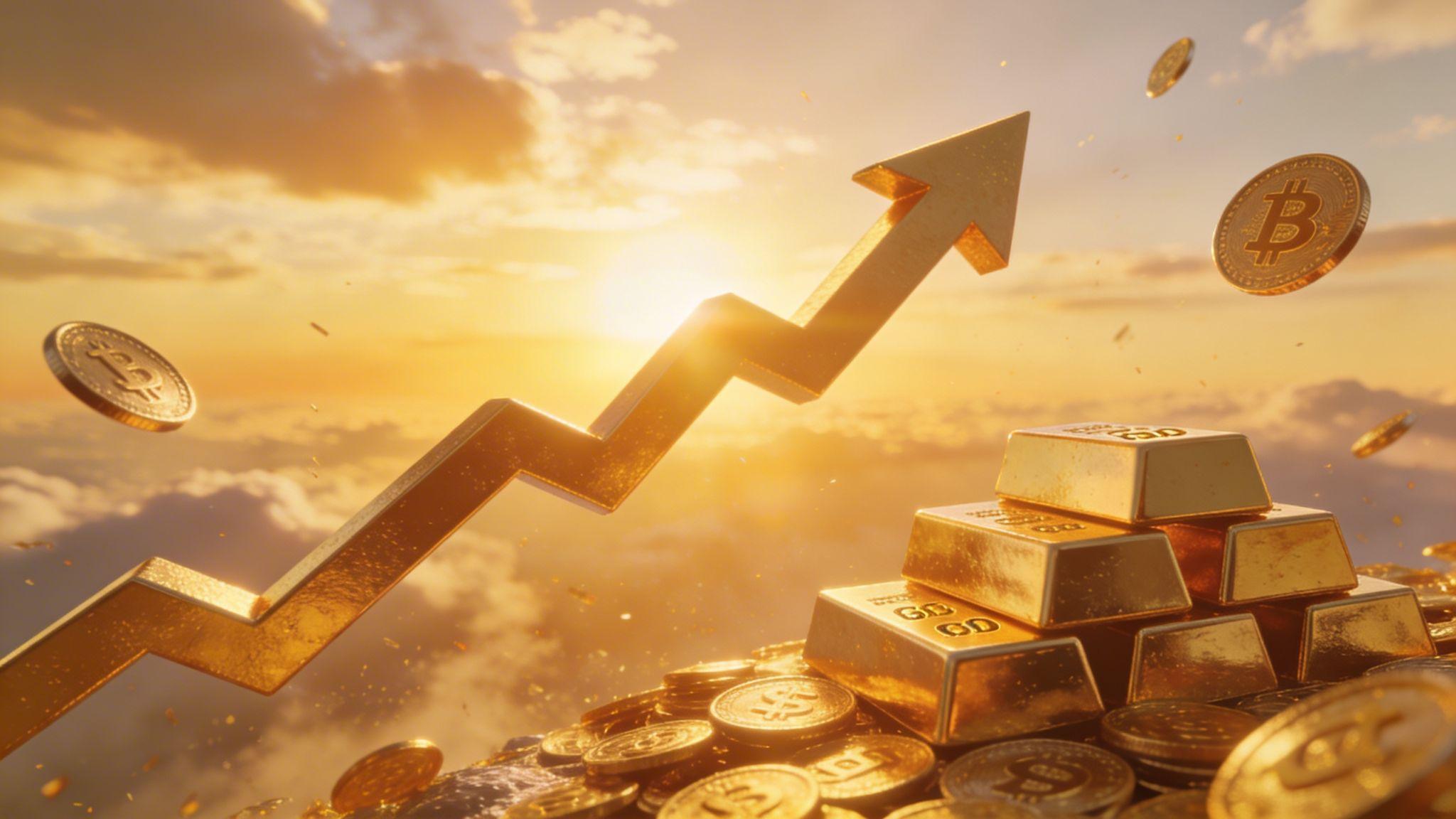 Diversified portfolio balancing gold and equities