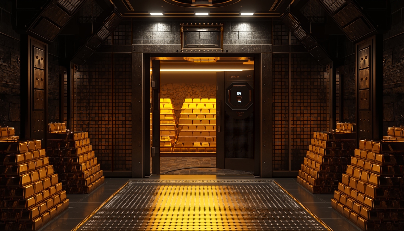 Secure gold vaulting and storage in Dubai