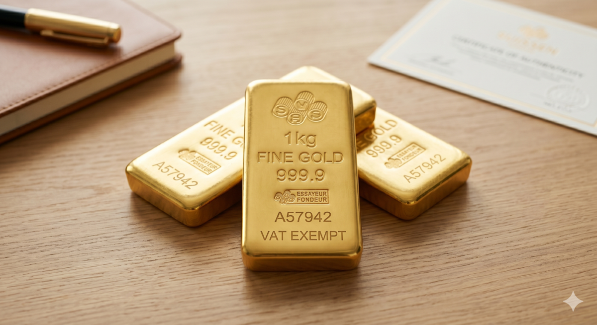 Investment-grade gold VAT exemption criteria in UAE