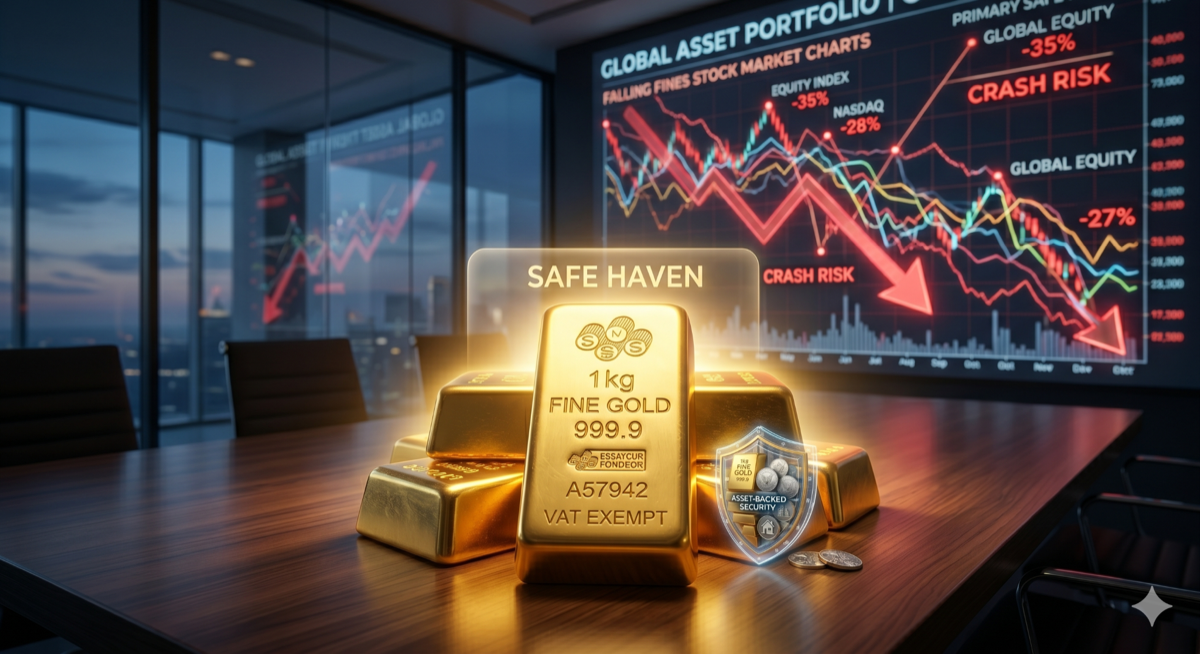 Gold as a portfolio stabiliser during market uncertainty